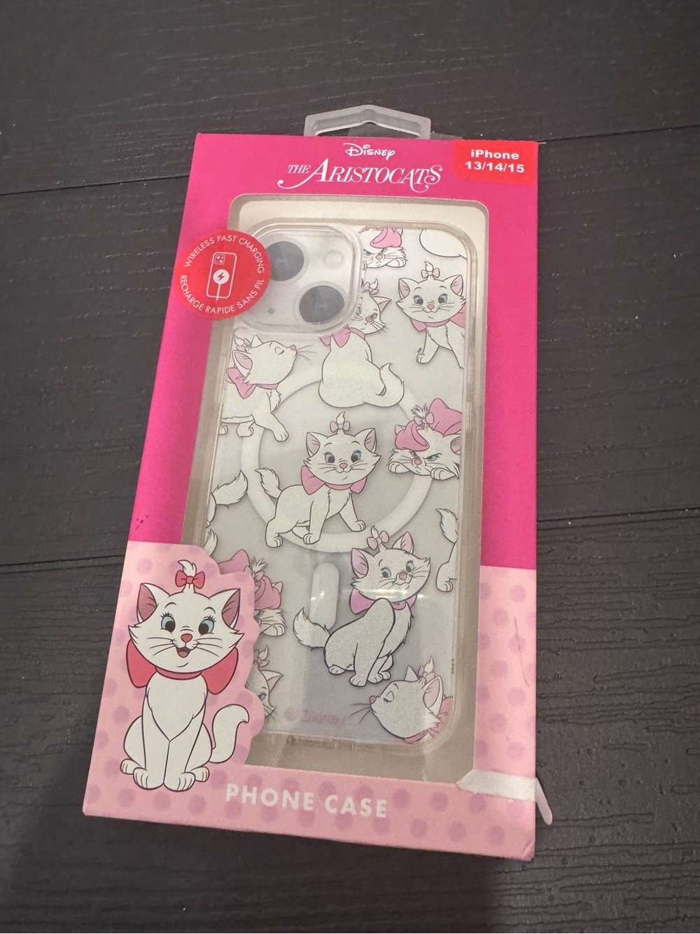 Disney The Aristocats Clear iPhone 15 Case